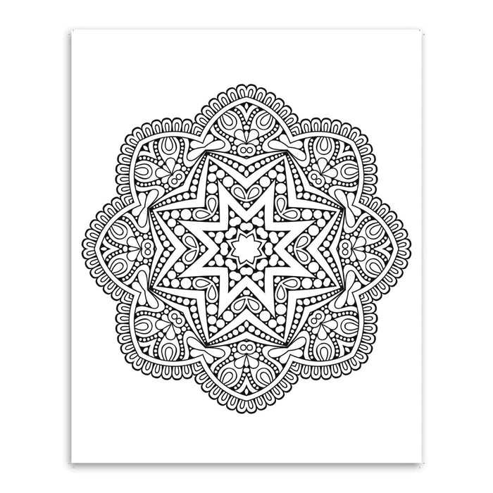 URSUS Paper Crafts Picture Art Kit Mandala Scratch Colouring, Set of 12 Dragons & Dinos from Australia