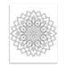 URSUS Paper Crafts Picture Art Kit Mandala Scratch Colouring, Set of 12 Dragons & Dinos from Australia