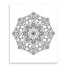 URSUS Paper Crafts Picture Art Kit Mandala Scratch Colouring, Set of 12 Dragons & Dinos from Australia
