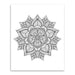 URSUS Paper Crafts Picture Art Kit Mandala Scratch Colouring, Set of 12 Dragons & Dinos from Australia