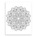 URSUS Paper Crafts Picture Art Kit Mandala Scratch Colouring, Set of 12 Dragons & Dinos from Australia