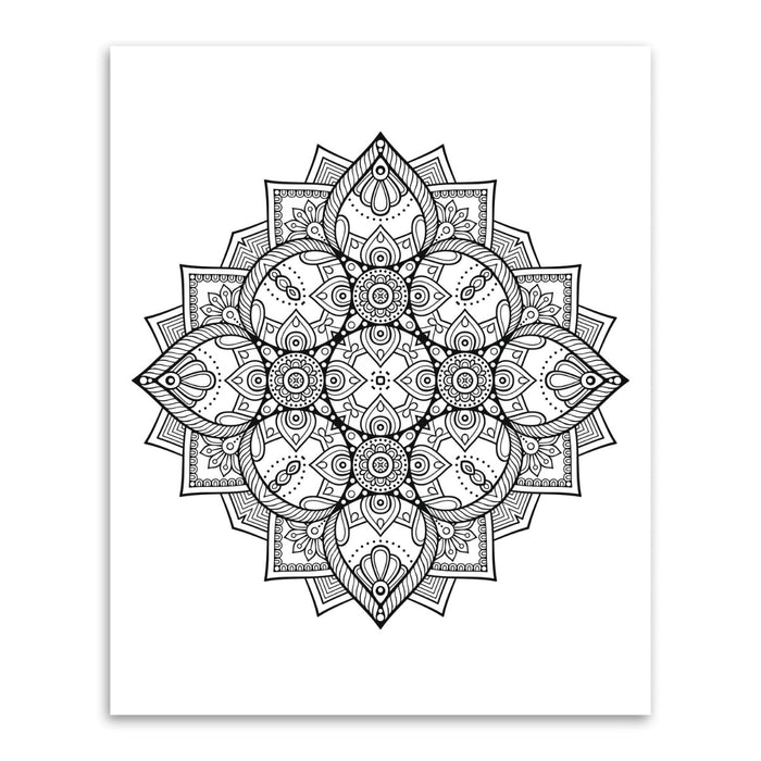 URSUS Paper Crafts Picture Art Kit Mandala Scratch Colouring, Set of 12 Dragons & Dinos from Australia