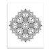 URSUS Paper Crafts Picture Art Kit Mandala Scratch Colouring, Set of 12 Dragons & Dinos from Australia