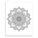 URSUS Paper Crafts Picture Art Kit Mandala Scratch Colouring, Set of 12 Dragons & Dinos from Australia