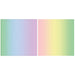 URSUS Rainbow Pastels Folding Paper 50 Sheets 15cm from Australia