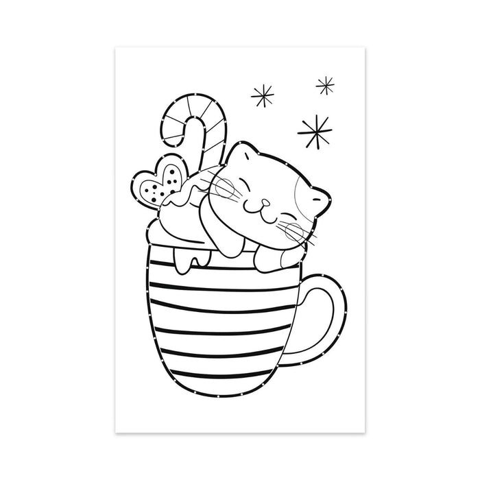 URSUS Sewing Card Templates - Set of 10 - Winter - Paper Products, Online - Australia