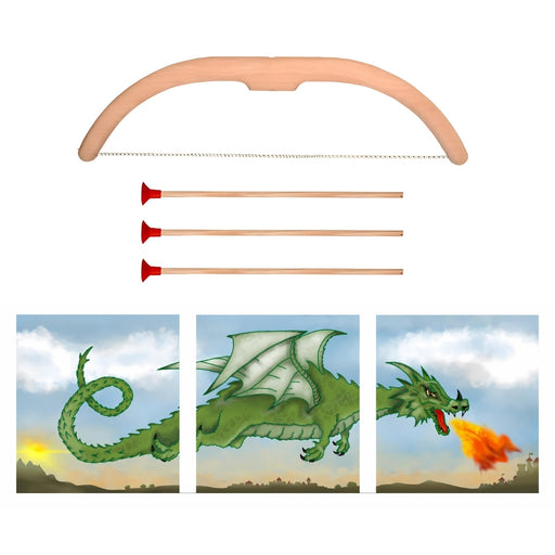 VAH Trio Dragon Arrow Target + Bow & Arrows Set 42cm from Australia