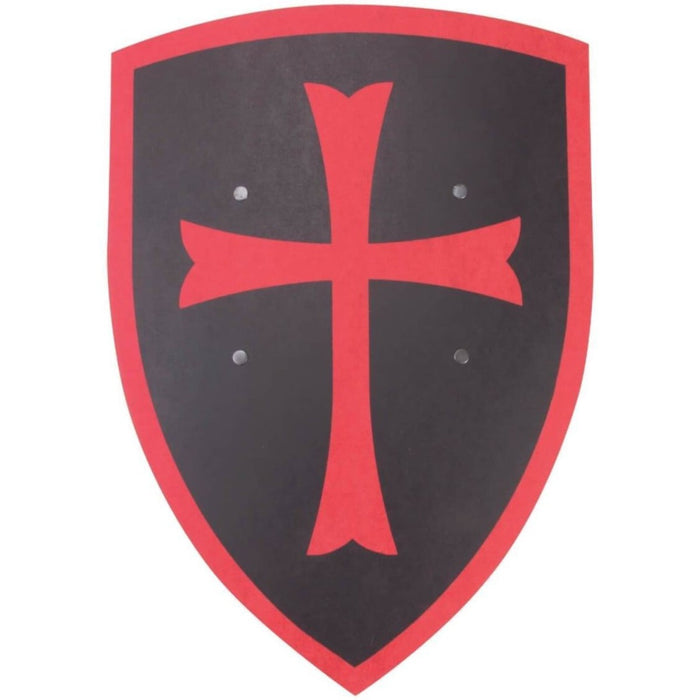 137 VAH Shield Templar, Black and Red -  Large 