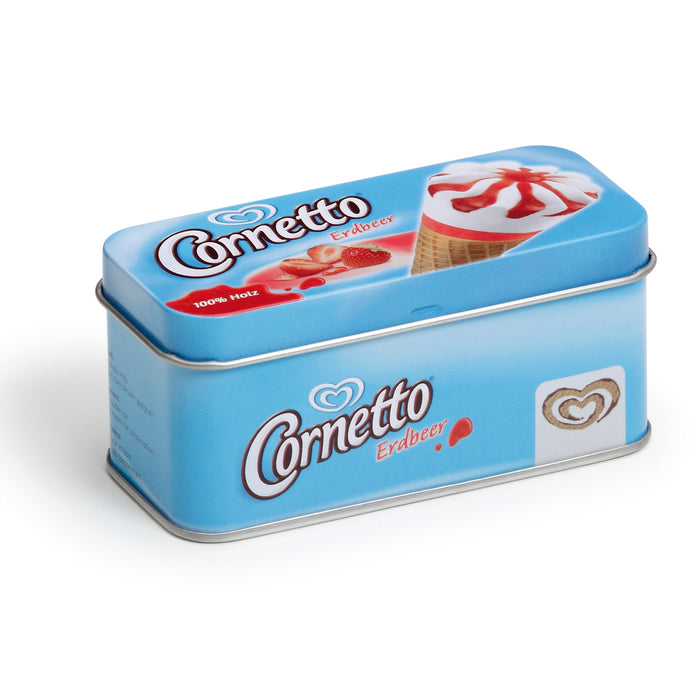 Erzi Cornetto Ice Cream Strawberry in a Tin - Retired Product
