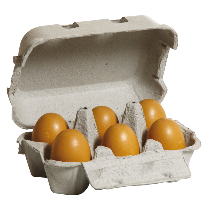 Erzi Eggs Brown Sixpack