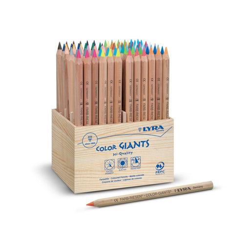 20540996 LYRA Colour Giants - Unlacquered 96 pencils 3932960