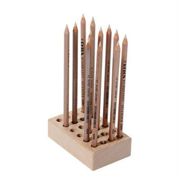 20595028 Wooden Pencil Holder For 24 Regular Pencils