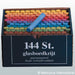 20705030 Blackboard Chalk Zhk Assorted Colour Box of 144