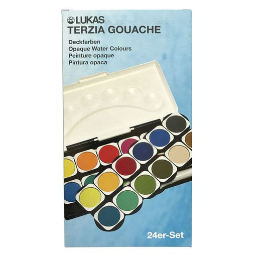    25225712 Watercolour Paint Set - 24 colours in 2 layers + tube of white paint