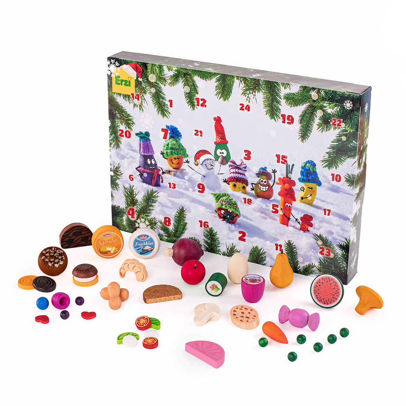 Erzi Advent Calendar Snow Day Snacks — Wooden Playroom