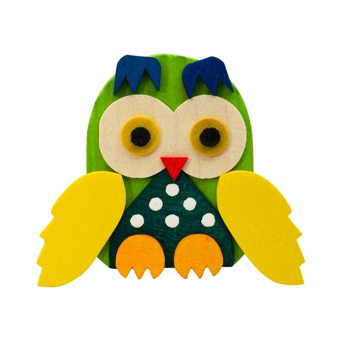 32100 Graupner Christmas Tree Ornament Owl with Clip Set of 12 Pieces