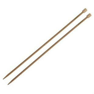 35320003 Knitting Needles Bamboo 25cm long 6mm