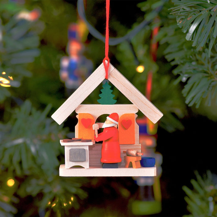 Graupner Christmas Tree Ornament - Santa Claus House