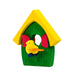 43340 Graupner Tree Ornament Bird House Set of 6 06