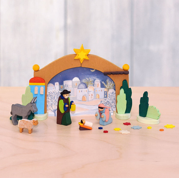 Graupner Christmas On the Go Miniature Scene - Nativity Set