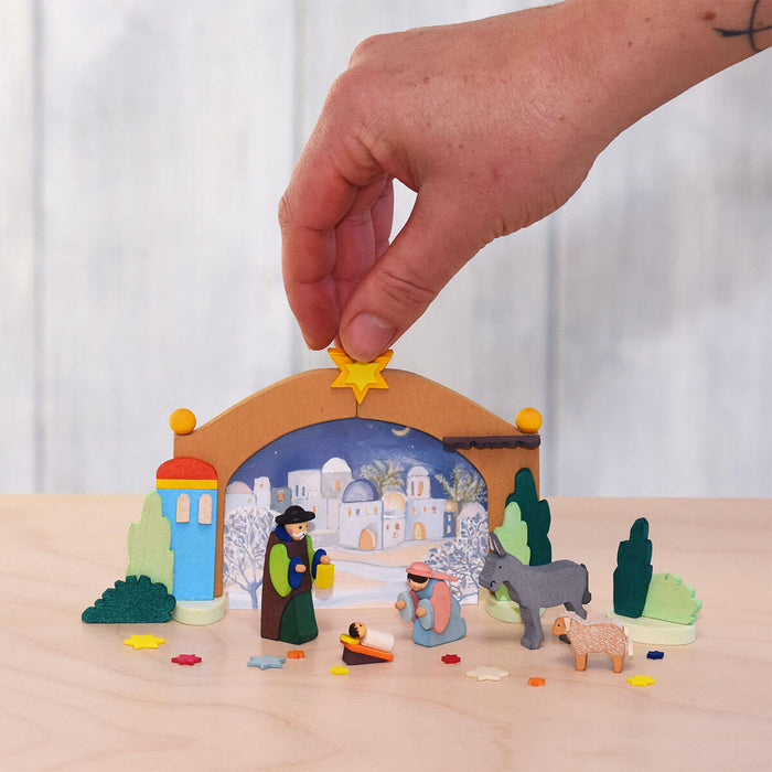 Graupner Christmas On the Go Miniature Scene - Nativity Set