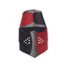 656 VAH Norman Helmet Black Red Silver