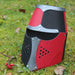 656 VAH Norman Helmet Black Red Silver