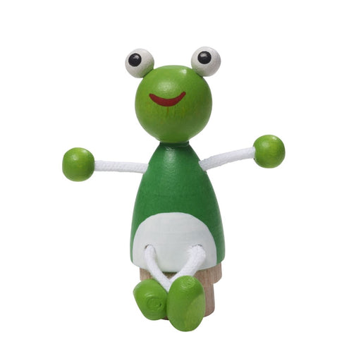 70422921 Gluckskafer Frog Figurine for Birthday Rings + Candle Stands
