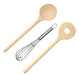 70430762 Gluckskafer Whisk set 3 elem. (whisk + 2 spoons)