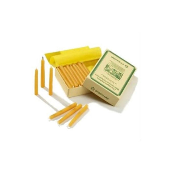 STOCKMAR Beeswax Birthday Cake Candles 70mmx7mm - box of 60