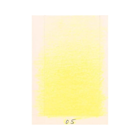 Stockmar Pencils triangular single colour - Box of 12 lemon yellow