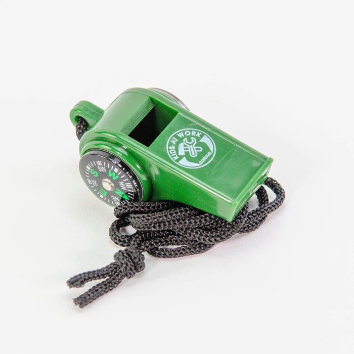Kids at Work Multi Tool Whistle Compass & Thermometer