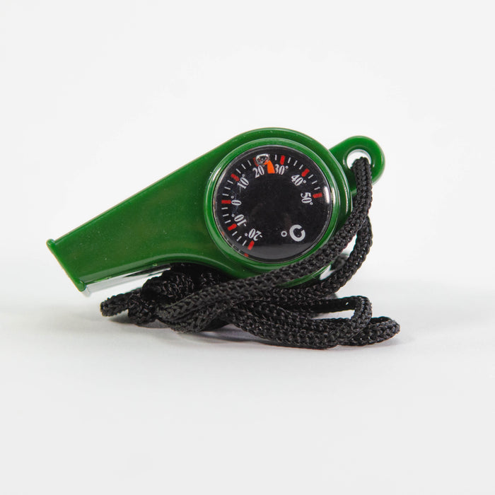 Kids at Work Multi Tool Whistle Compass & Thermometer