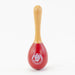 Rattlesnake Wooden Rattle Light Red