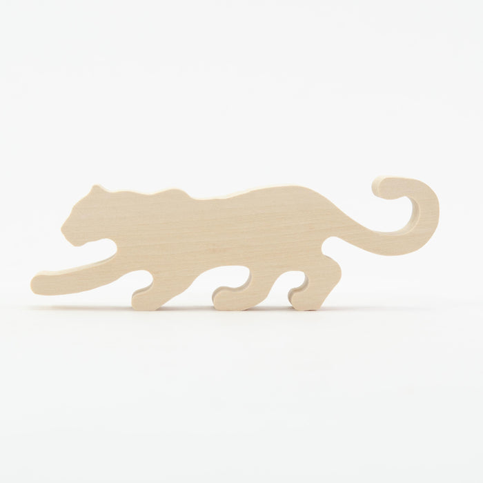 Kids at Work Wood Figure Panther