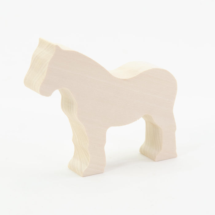 Kids at Work Wood Figure Foal