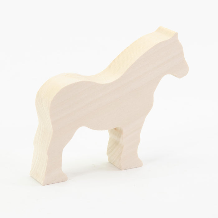 Kids at Work Wood Figure Foal