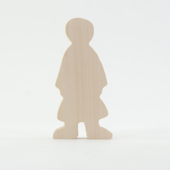 Kids at Work Wood Figure Girl