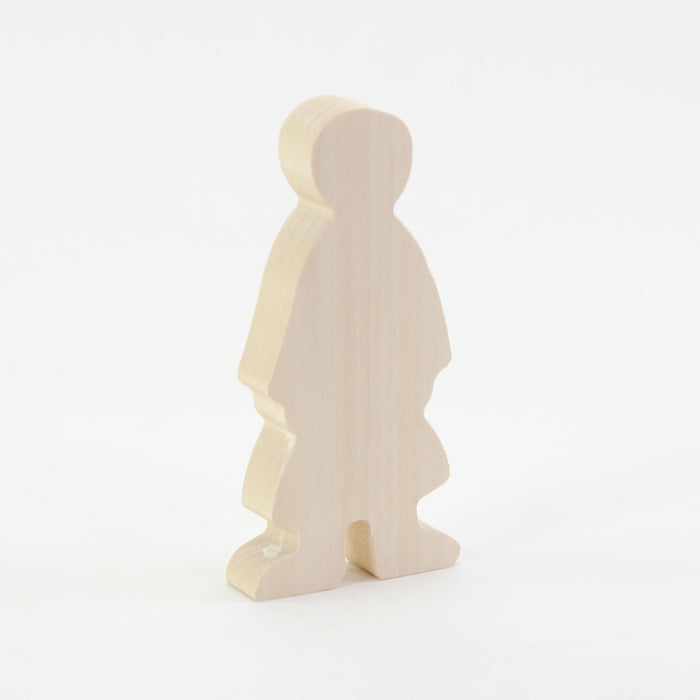 Kids at Work Wood Figure Girl