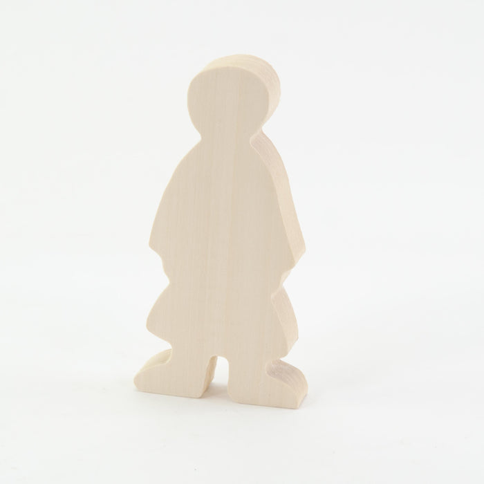 Kids at Work Wood Figure Girl