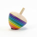 Mader Egg Spinning Top Rainbow