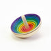 Mader UFO Rainbow Spinning Top Top Red - Bottom Purple