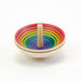 Mader UFO Rainbow Spinning Top Top Red - Bottom Purple