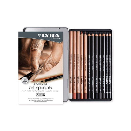 Lyra Graduate Colored Pencils, Tin Set of 12