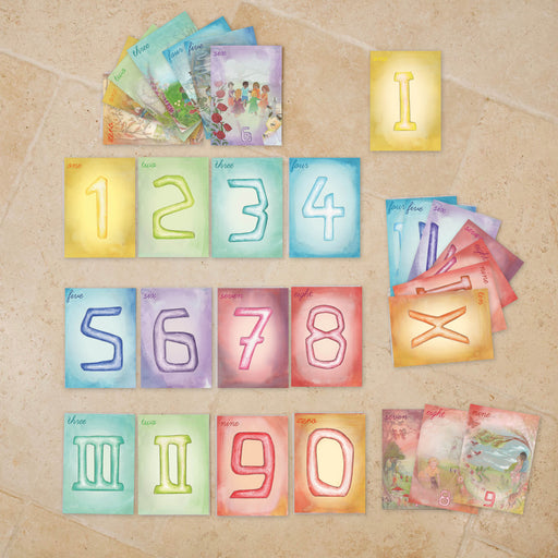 NUMBERCARDS-WW-2022 Waldorf Family Number Cards Set