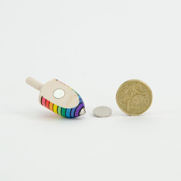 Mader Magnet Thunderbolt Spinning Top