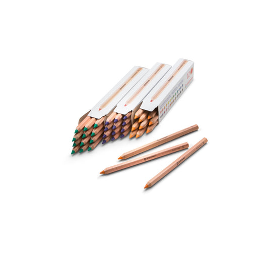 Stockmar Pencils hexagonal single colour - box 12