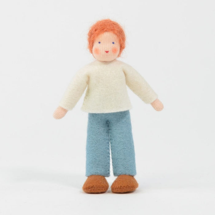 Ambrosius Doll Family Son - Red Hair