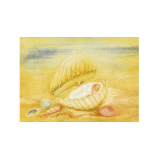 95254602 Cards w Envelopes - Shell Child 5 pk