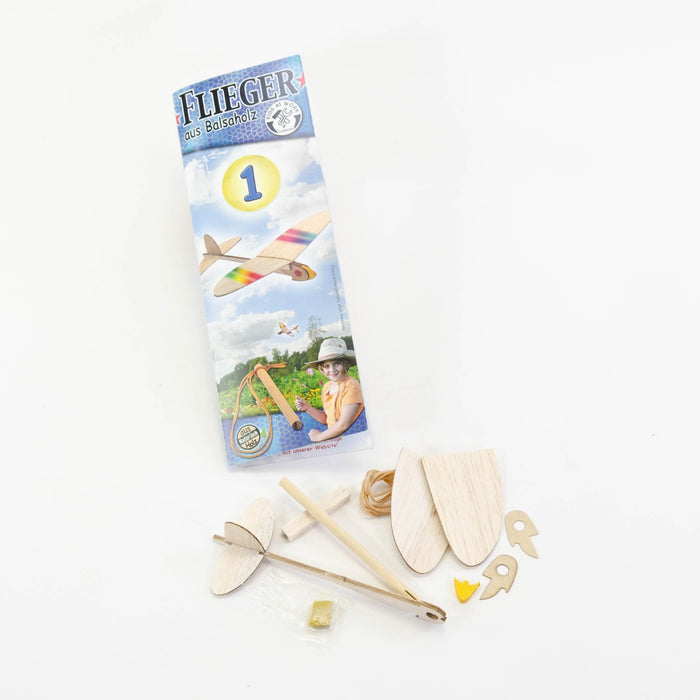 A600660 Kids at work Balsa Wood Plane Kit 1